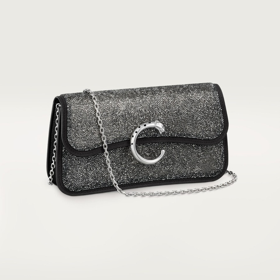 mini-modell kettentasche panthère c de cartier