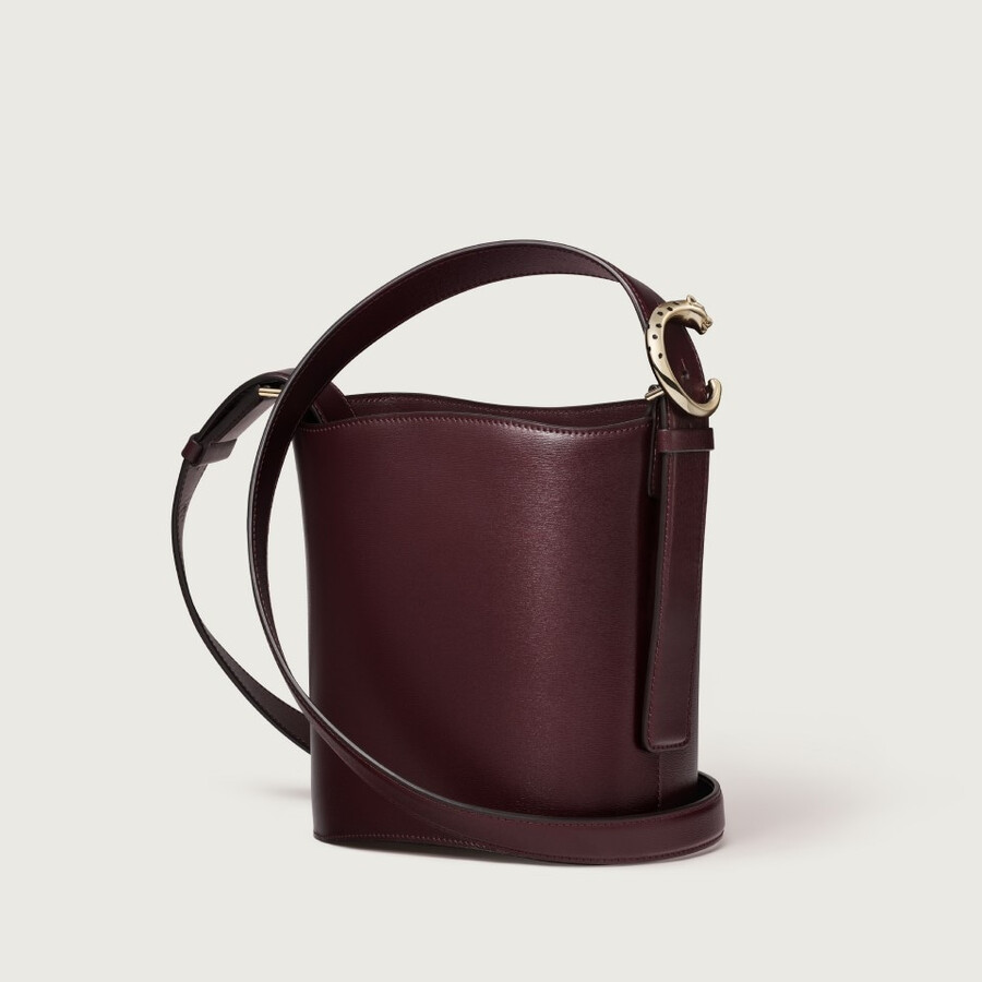 beuteltasche im mini-modell panthère c de cartier