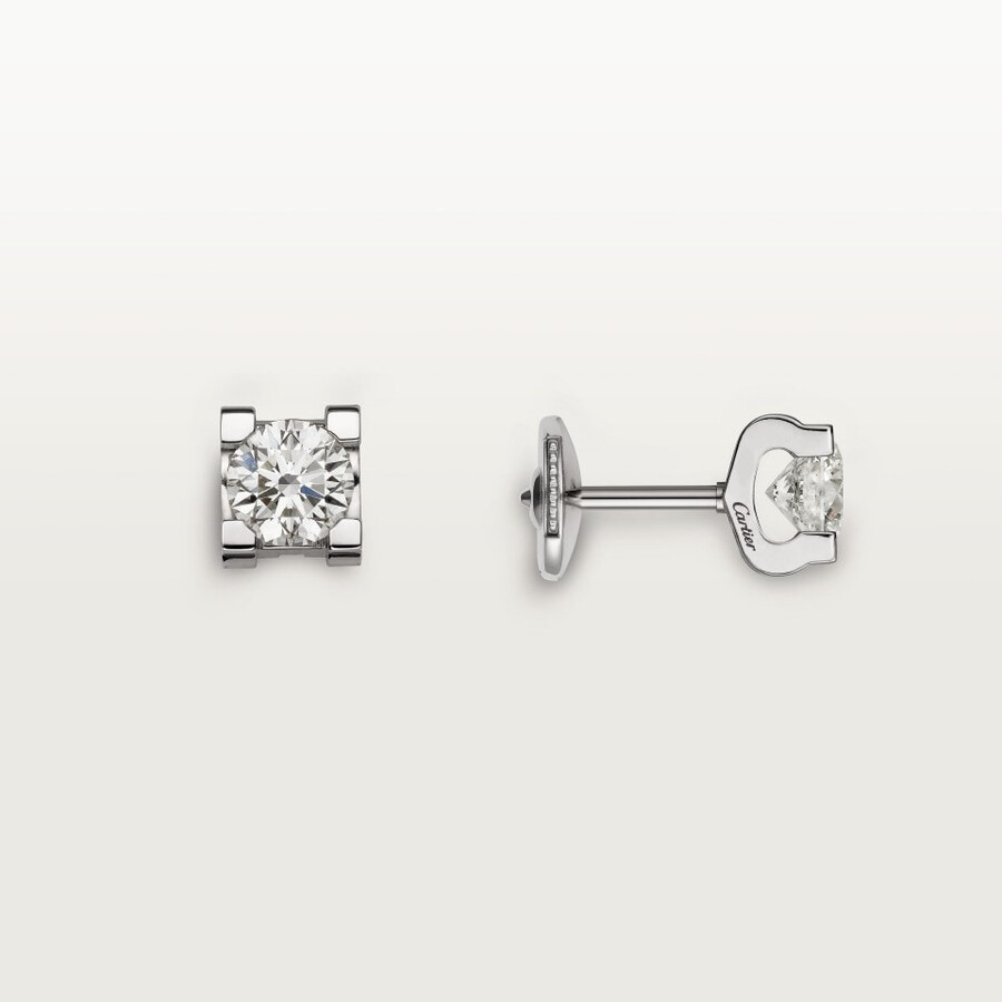c de cartier ohrstecker 2 brillanten