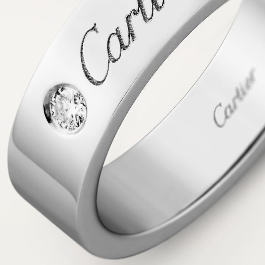 c de cartier ehering 5 mm breit 1 diamant