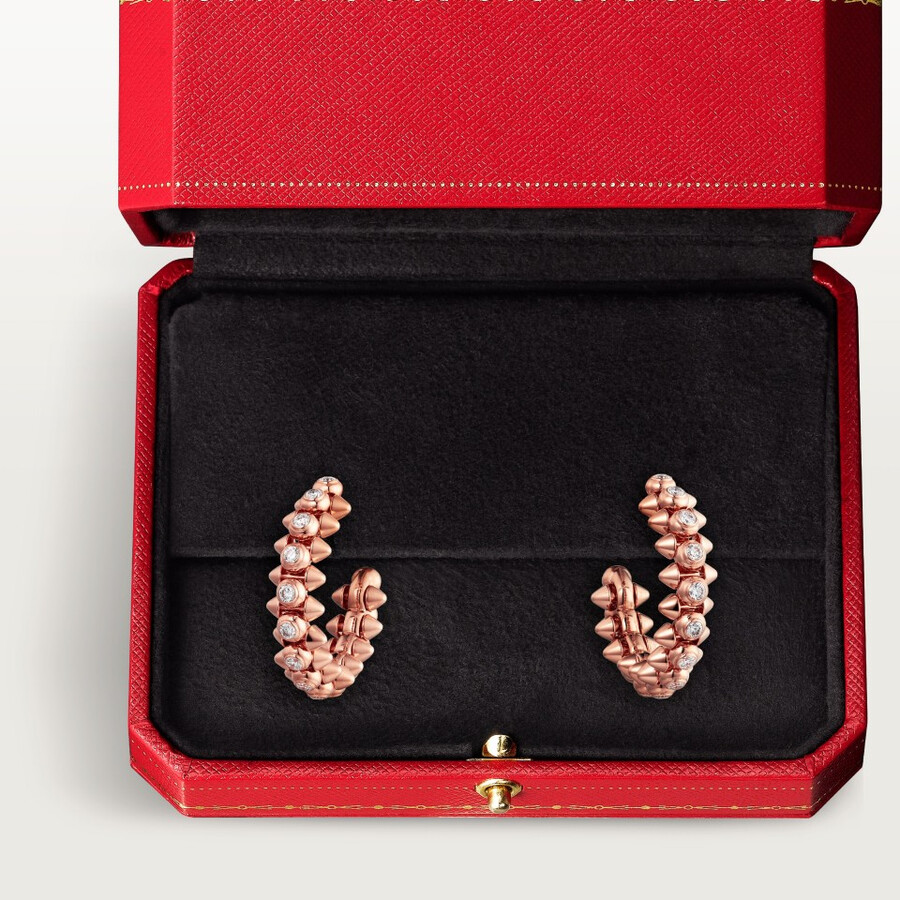 clash de cartier creolen mittleres modell diamanten