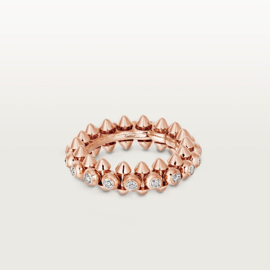 clash de cartier ring mittleres modell pavé-fassung