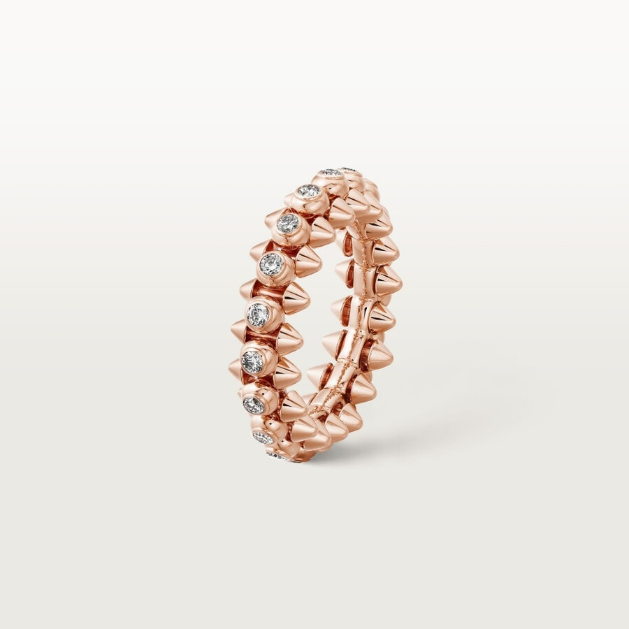 clash de cartier ring mittleres modell pavé-fassung