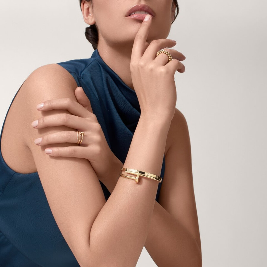 clash de cartier ring mittleres modell pavé-fassung