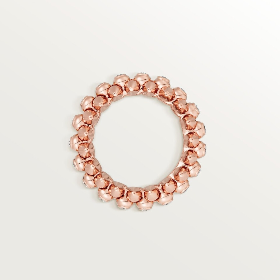 clash de cartier ring mittleres modell pavé-fassung