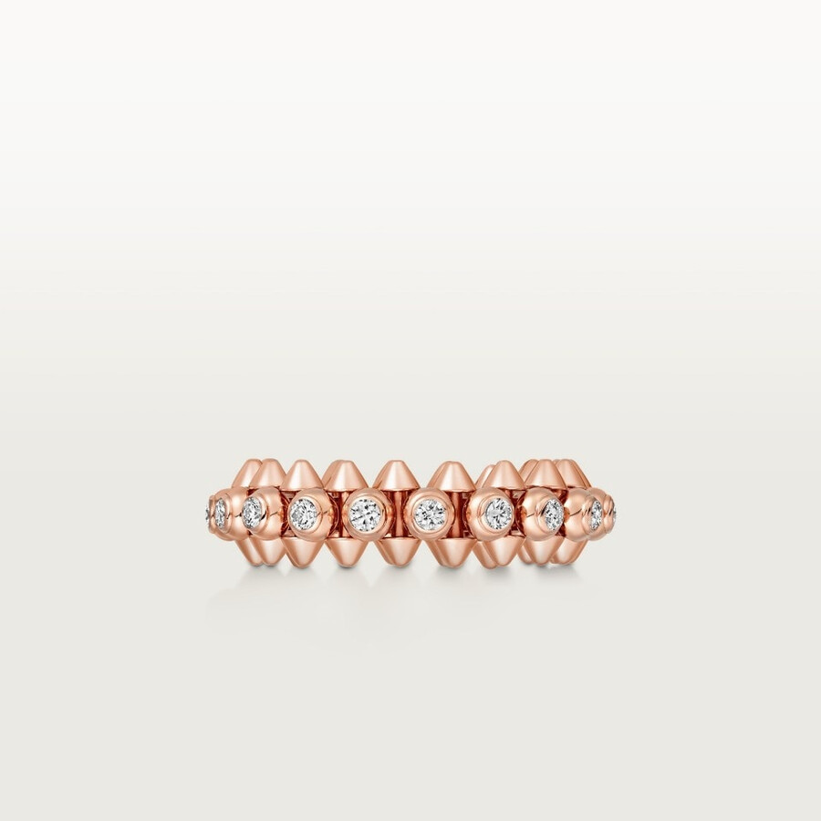 clash de cartier ring mittleres modell pavé-fassung