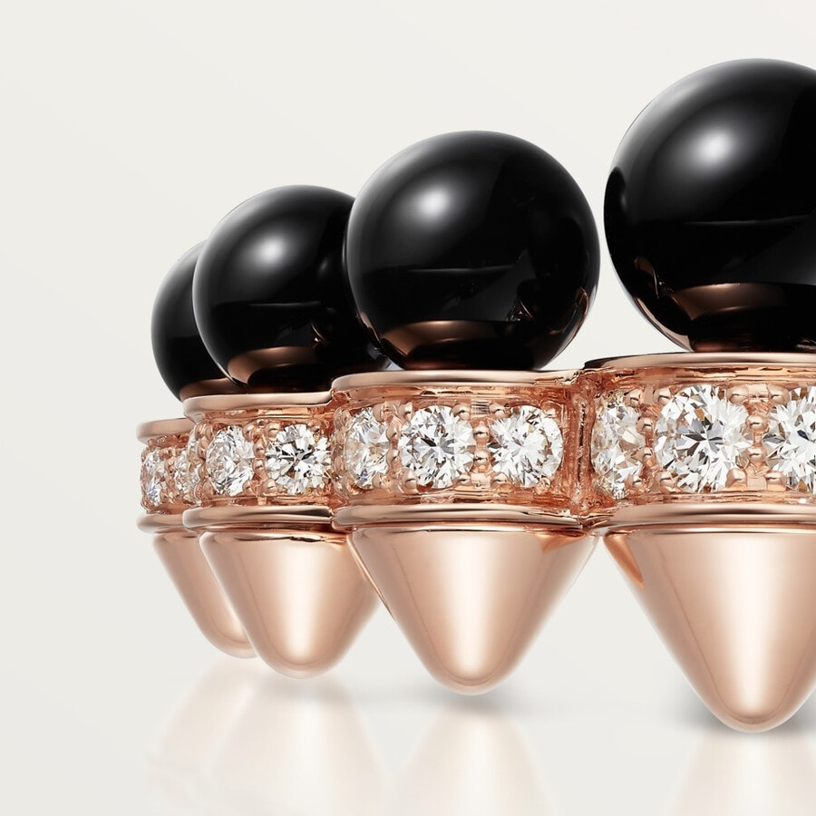 clash de cartier ring onyx extra großes modell diamanten