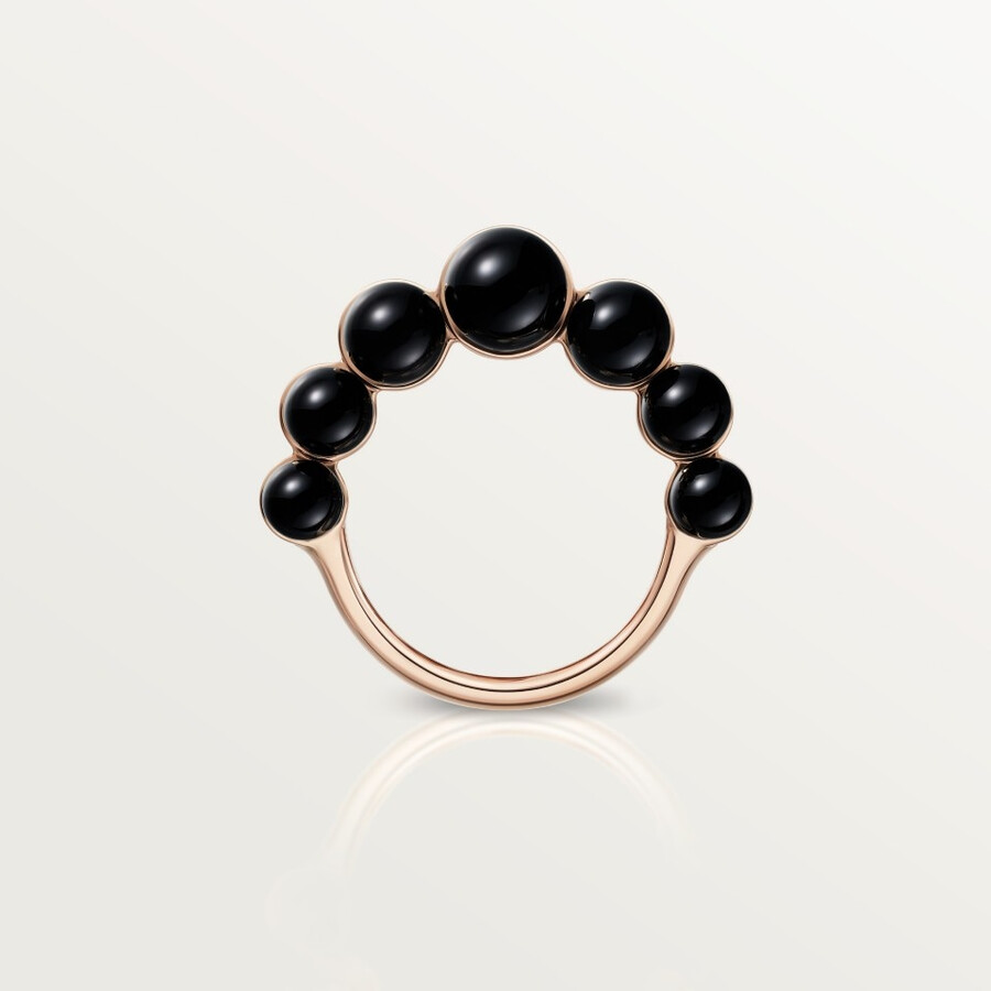 clash de cartier ring onyx extra großes modell diamanten