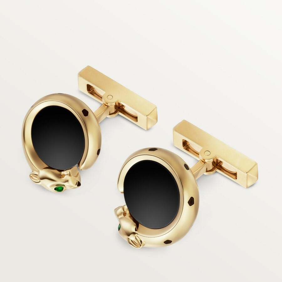 cartier panthère manschettenknöpfe