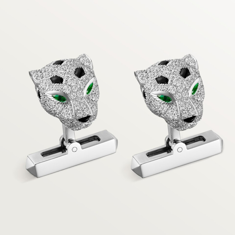 cartier panthère manschettenknöpfe