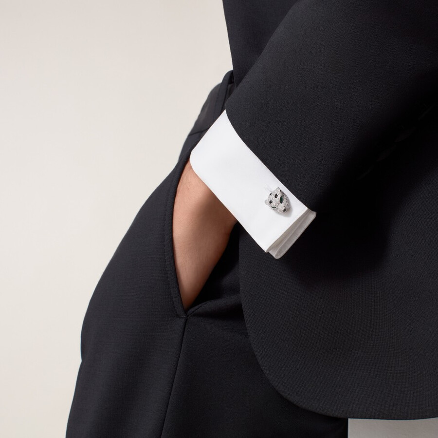 cartier panthère manschettenknöpfe