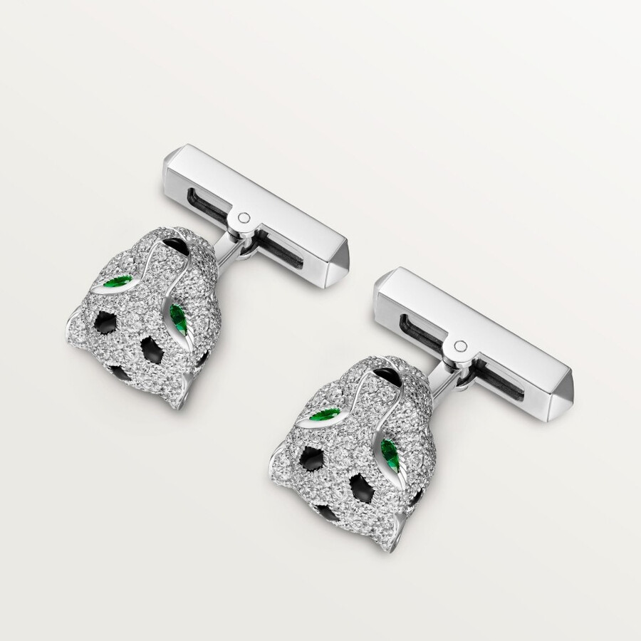 cartier panthère manschettenknöpfe