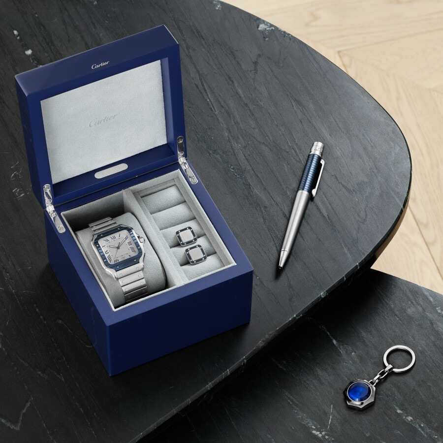 santos de cartier manschettenknöpfe