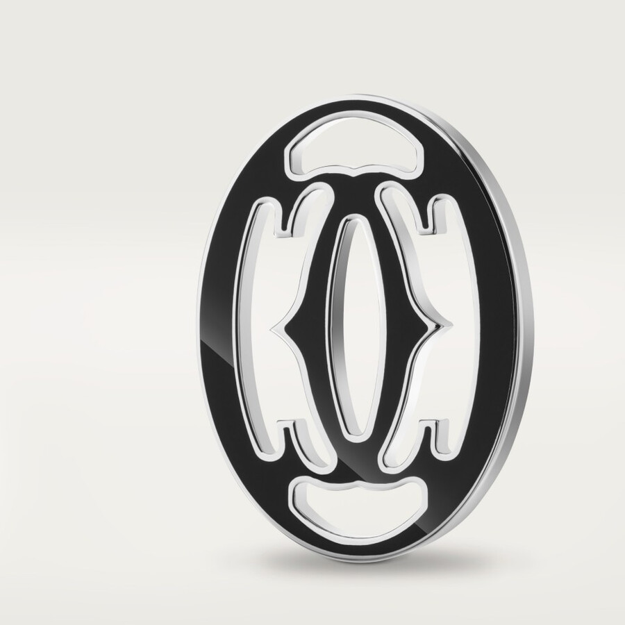 cartier doppel-c-manschettenknöpfe