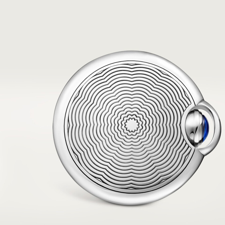 cartier manschettenknöpfe mit blauer kugel