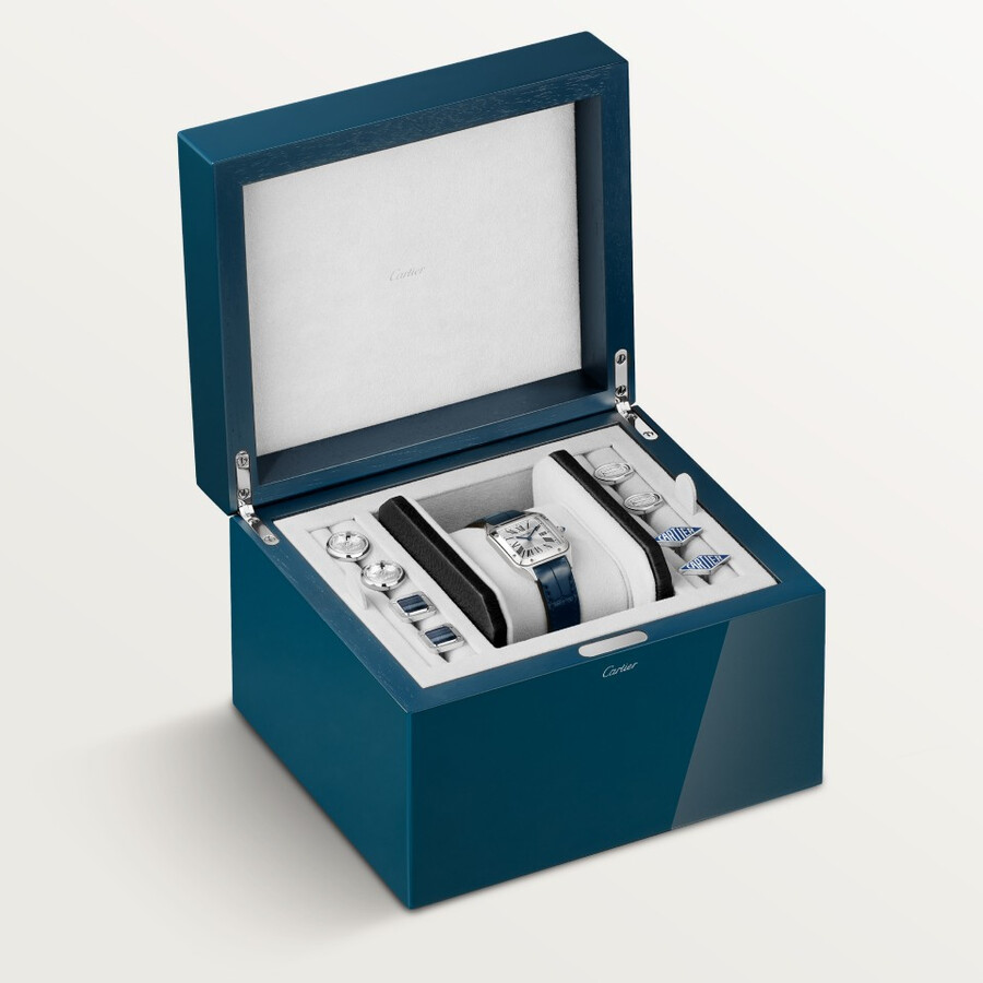 santos de cartier – eine uhren- und manschettenknopfbox