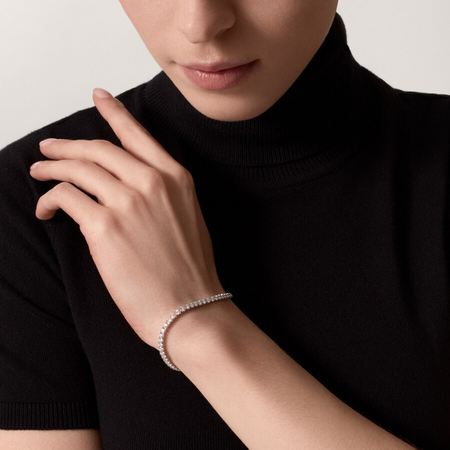 lignes essentielles armband diamanten im brillantschliff