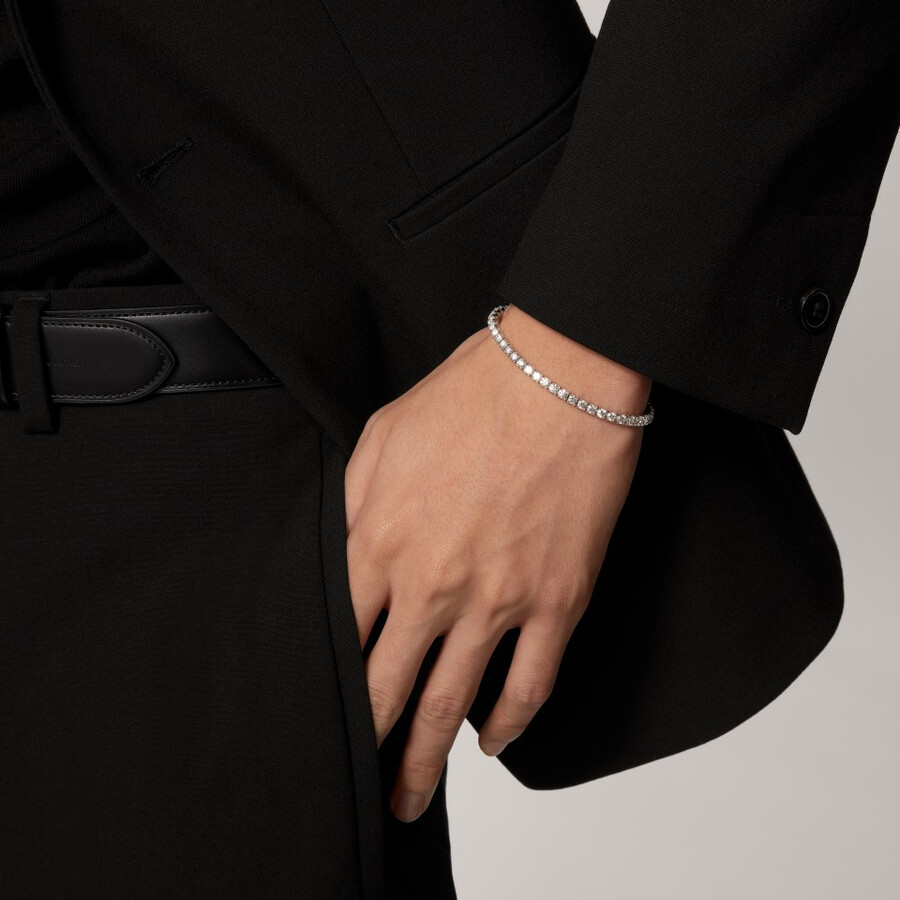 lignes essentielles armband diamanten im brillantschliff