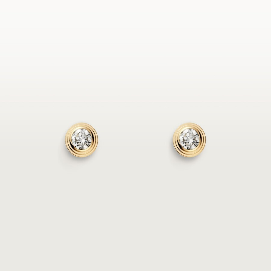 cartier damour ohrstecker 2 diamanten kleines modell