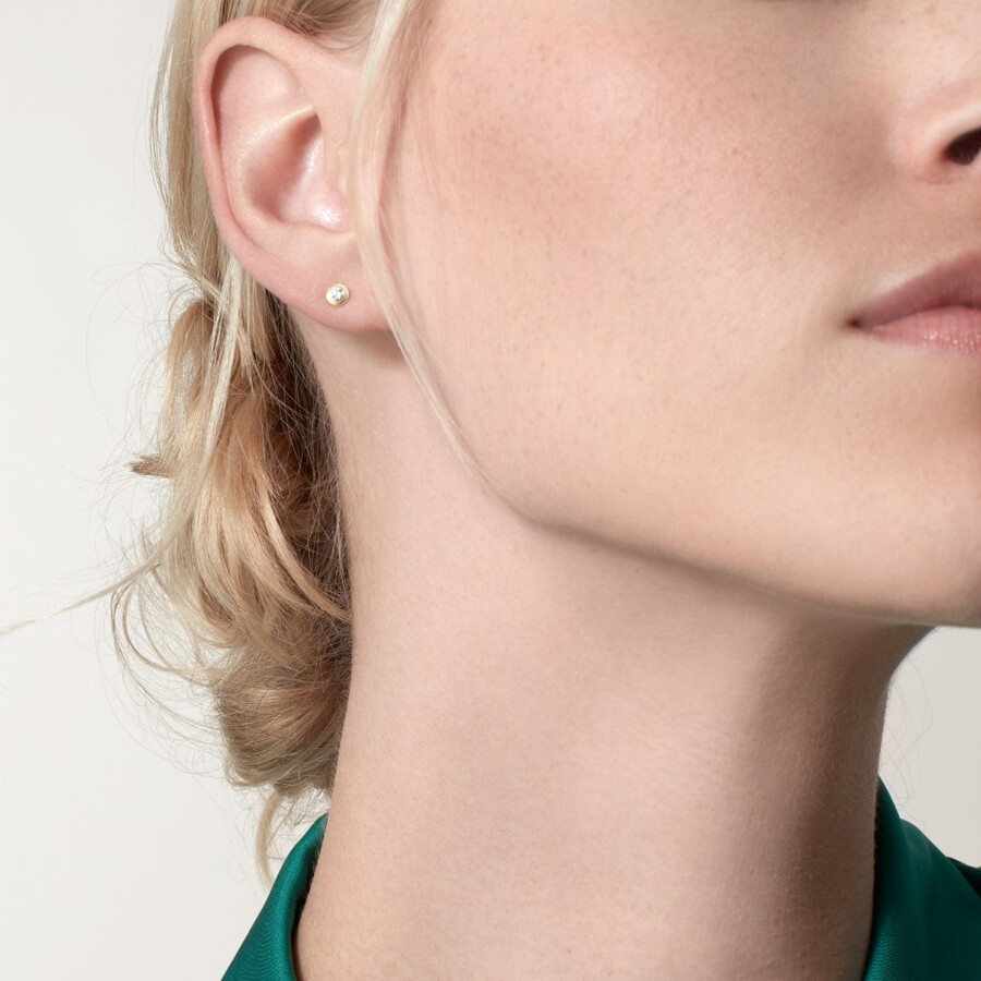 cartier damour ohrstecker 2 diamanten kleines modell