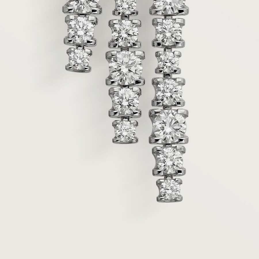 ohrringe von lignes essentielles diamanten im brillantschliff