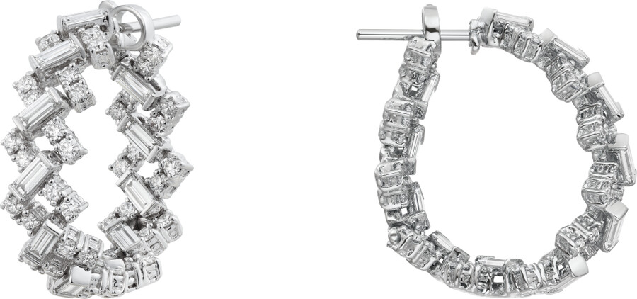 ohrringe „reflection de cartier diamanten