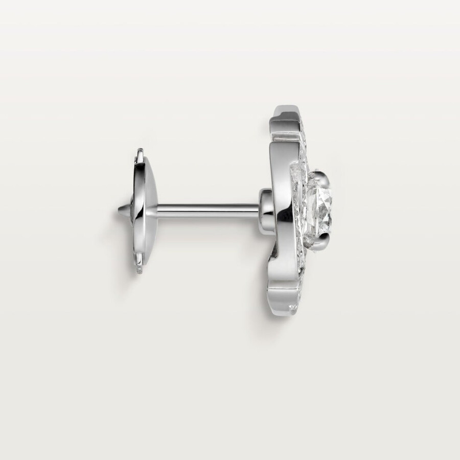 galanterie de cartier ohrstecker 2 brillanten pavé-fassung