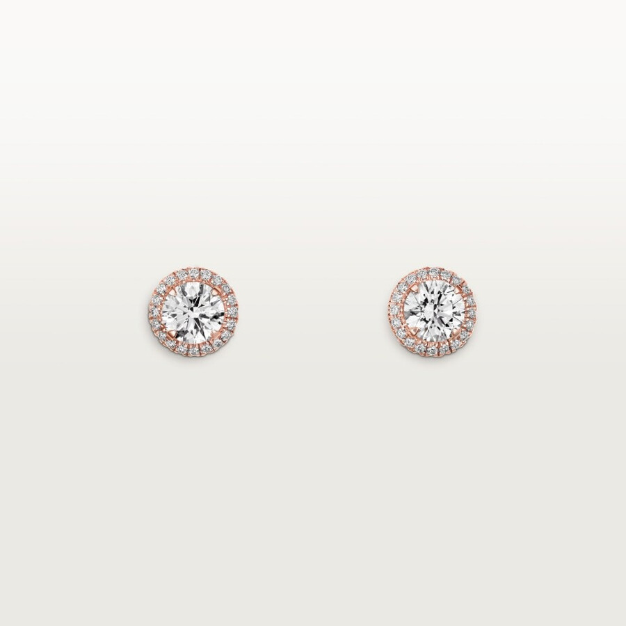 cartier destinée ohrstecker 2 brillanten pavé-fassung