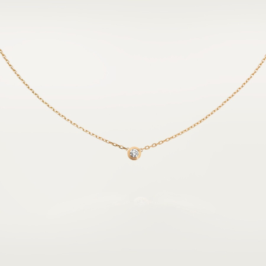 cartier damour anhänger diamant kleines modell