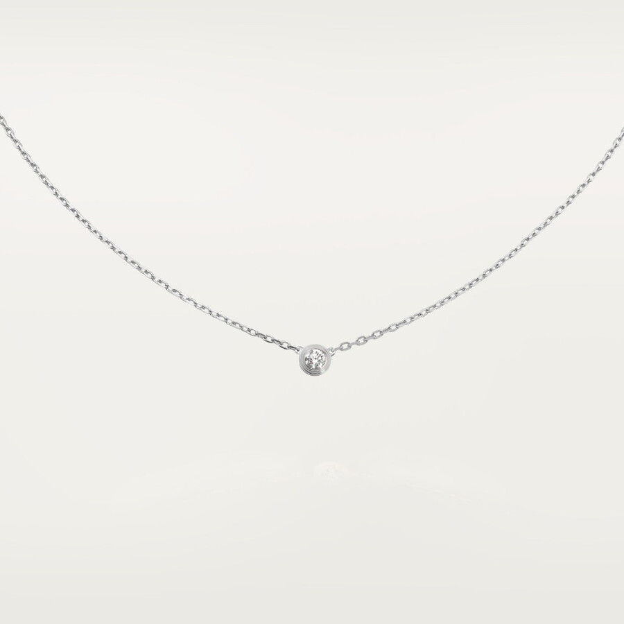 cartier damour anhänger diamant kleines modell