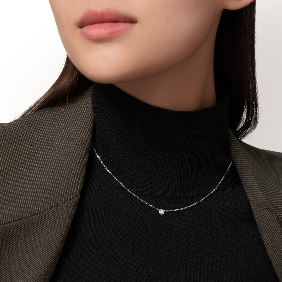 cartier damour anhänger diamant kleines modell