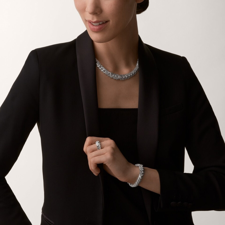 halskette reflection de cartier diamanten
