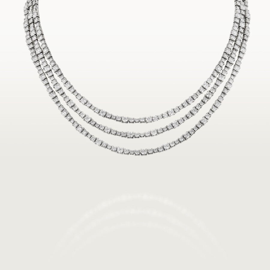 halskette „essential lines diamanten im brillantschliff