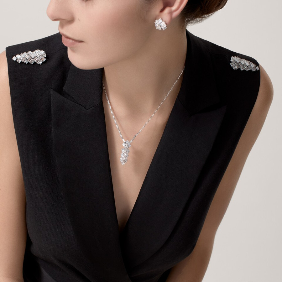 halskette reflection de cartier diamanten