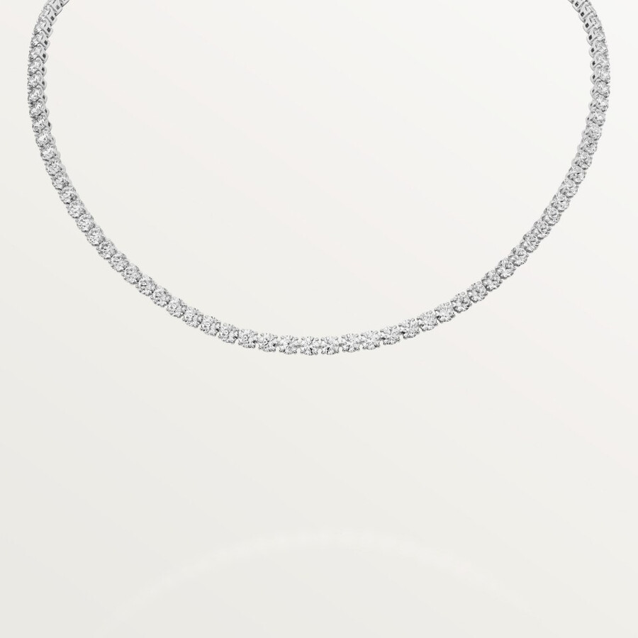 halskette „essential lines diamanten im brillantschliff