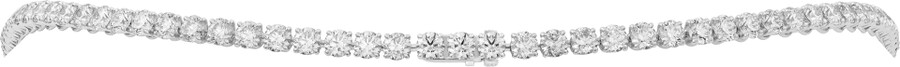 halskette „essential lines diamanten im brillantschliff