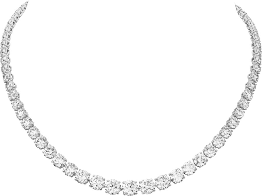 halskette „essential lines diamanten im brillantschliff