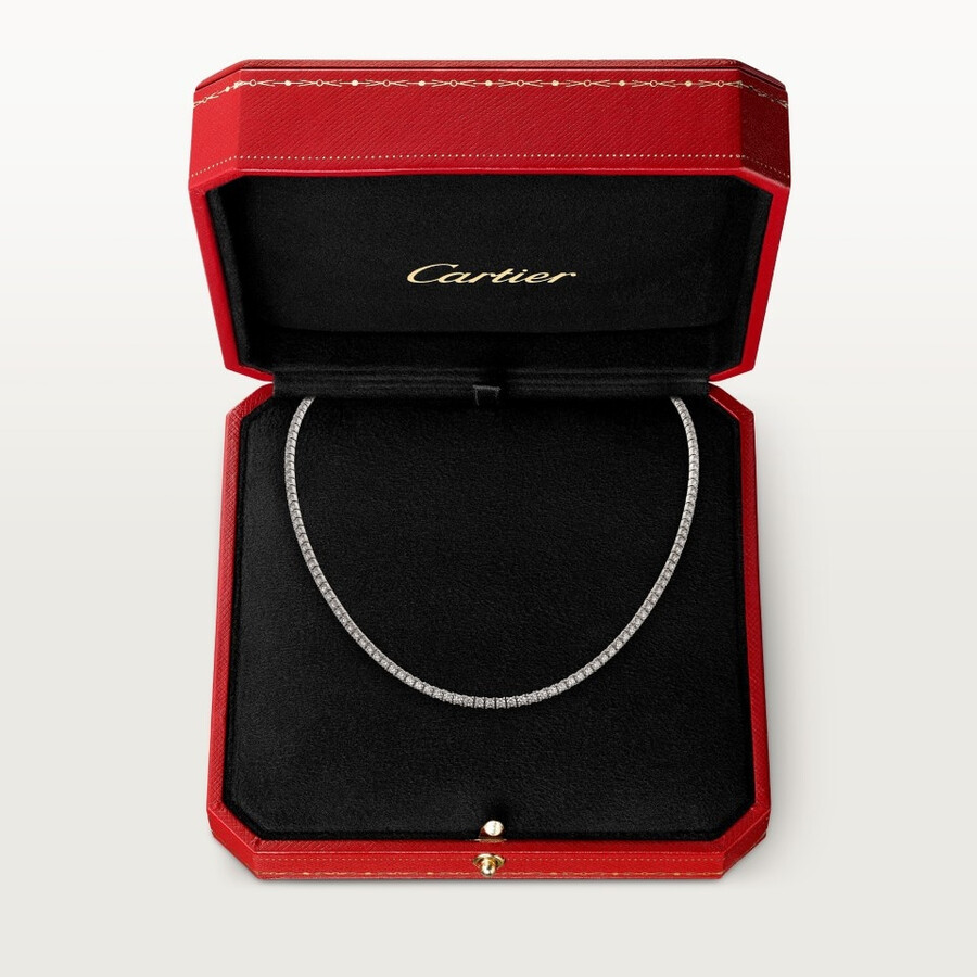 halskette „essential lines diamanten im brillantschliff