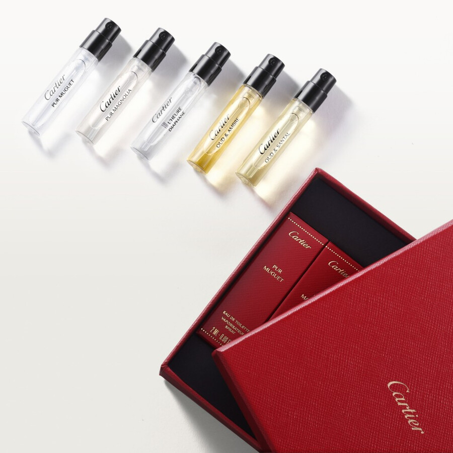 les collections de parfum discovery set – proben 5 x 2 ml