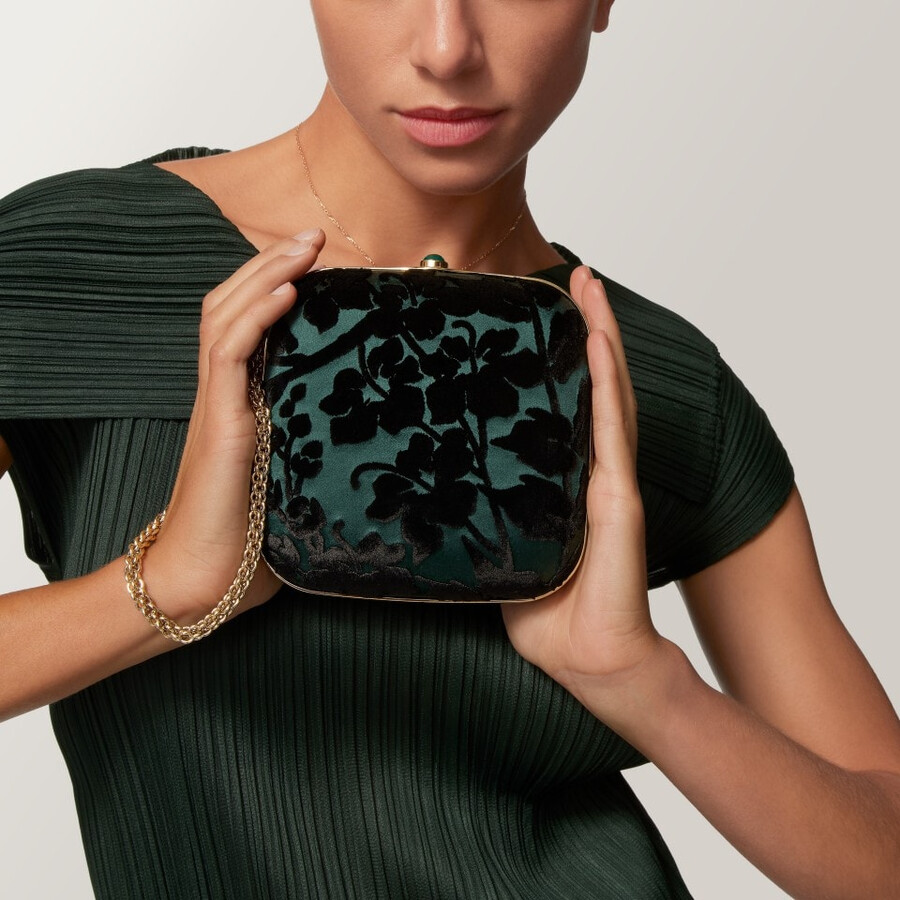 quadratische tasche cartier soir