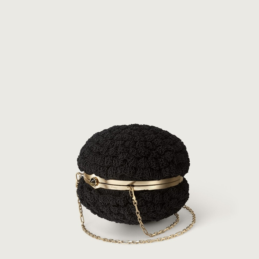 runde häkeltasche cartier soir