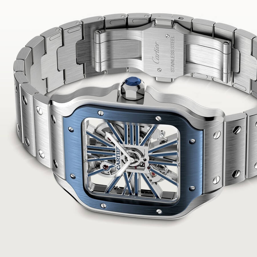 skelettuhr von santos de cartier