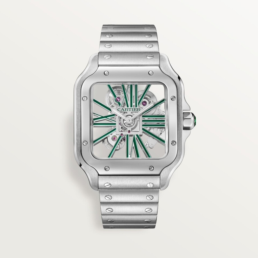 skelettuhr von santos de cartier