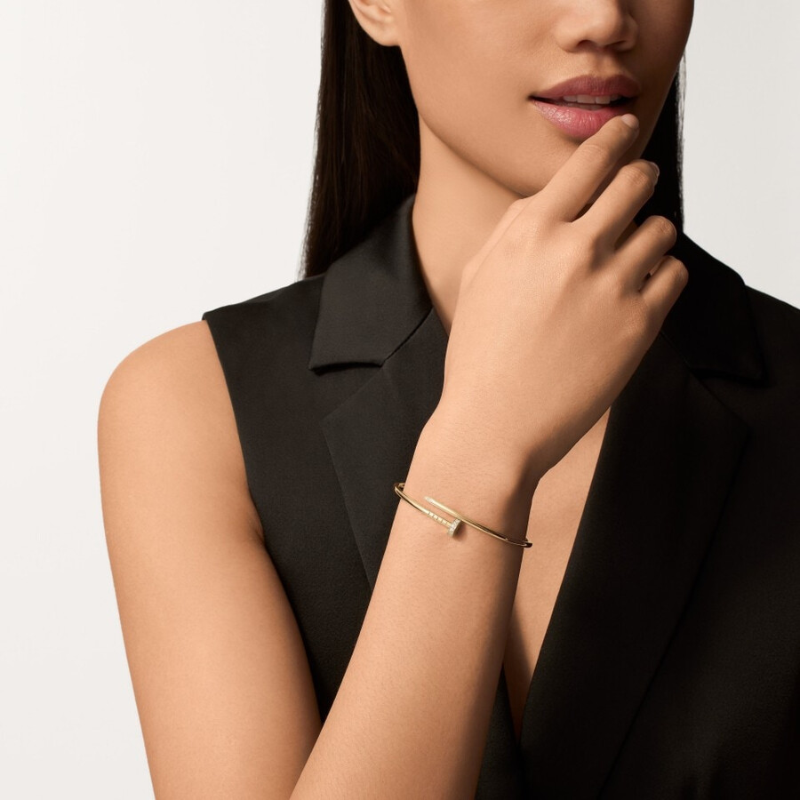 juste un clou-armband kleines modell diamanten