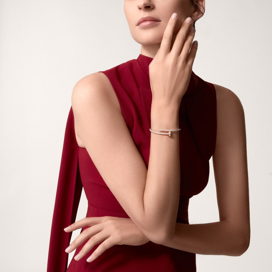 juste un clou-armband klassisches modell diamanten