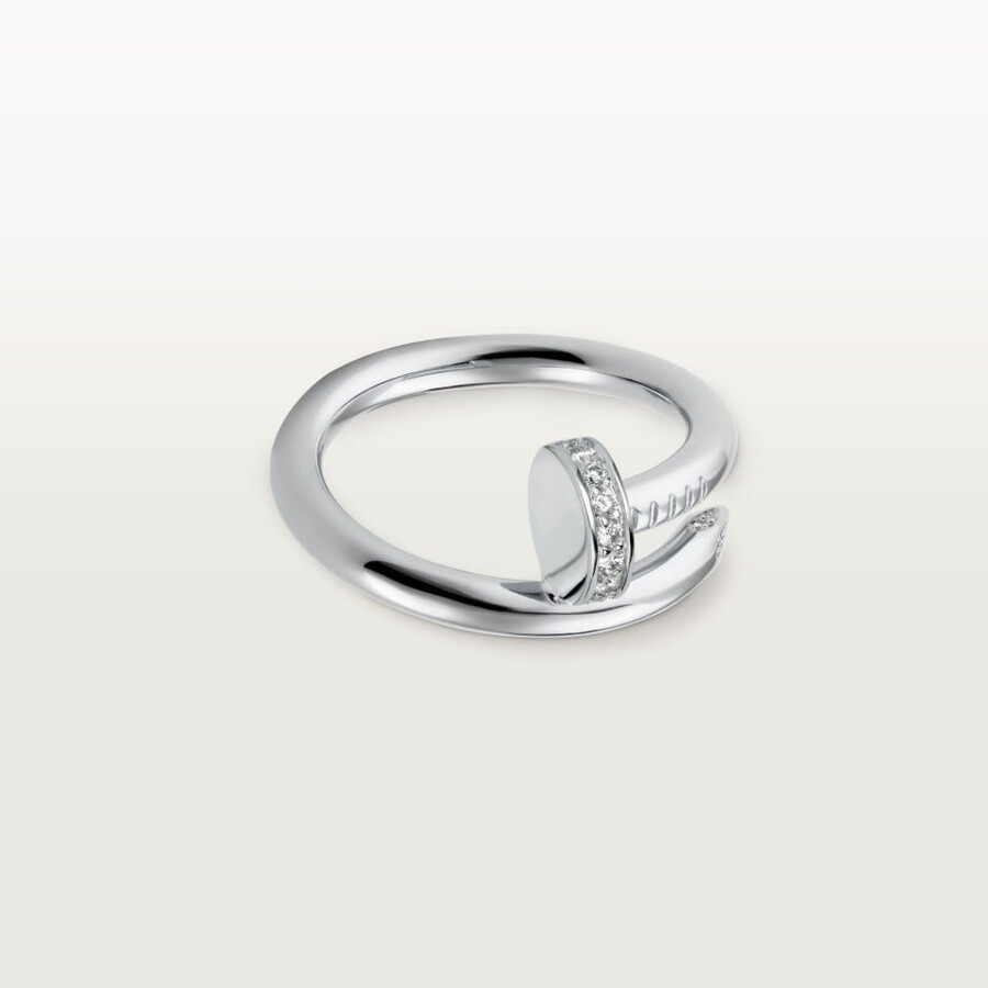 juste un clou-ring klassisches modell diamanten