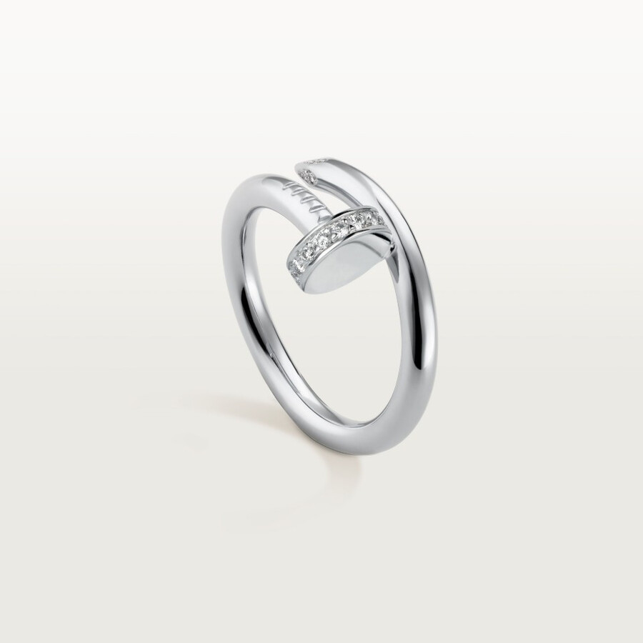 juste un clou-ring klassisches modell diamanten