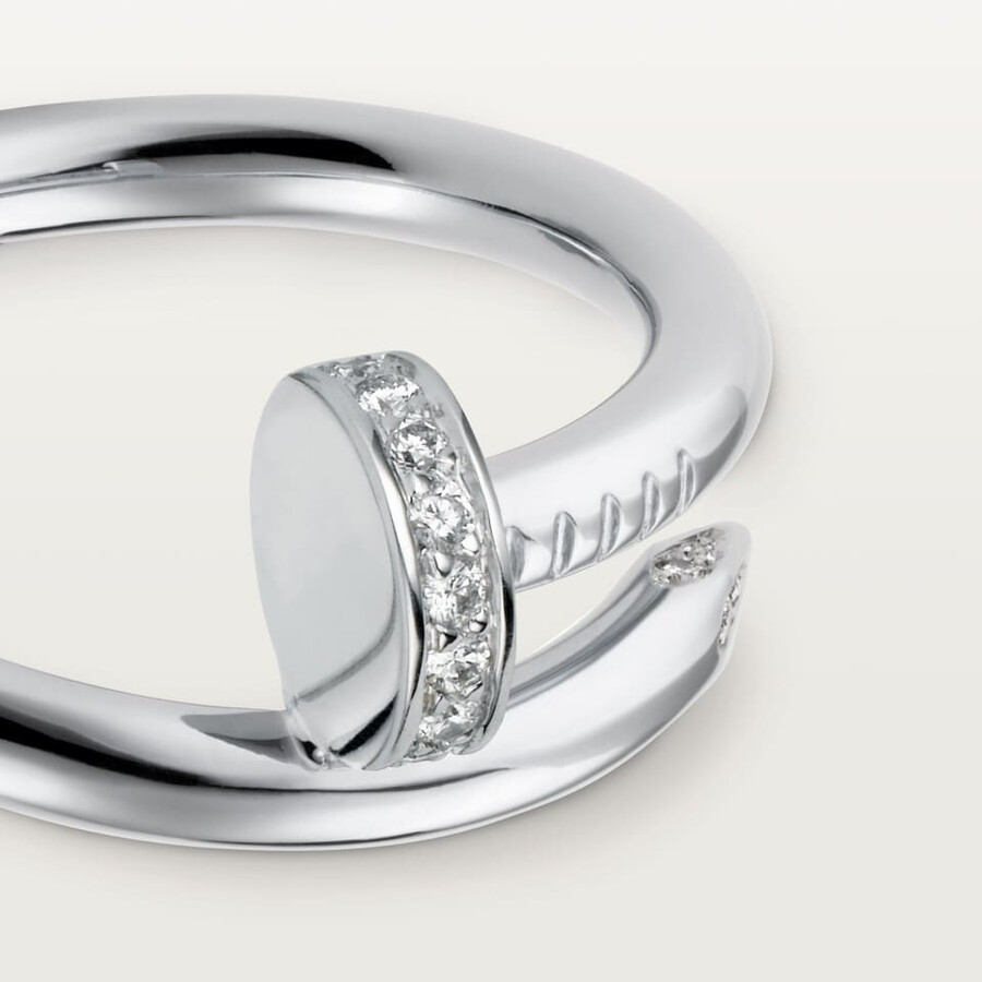 juste un clou-ring klassisches modell diamanten