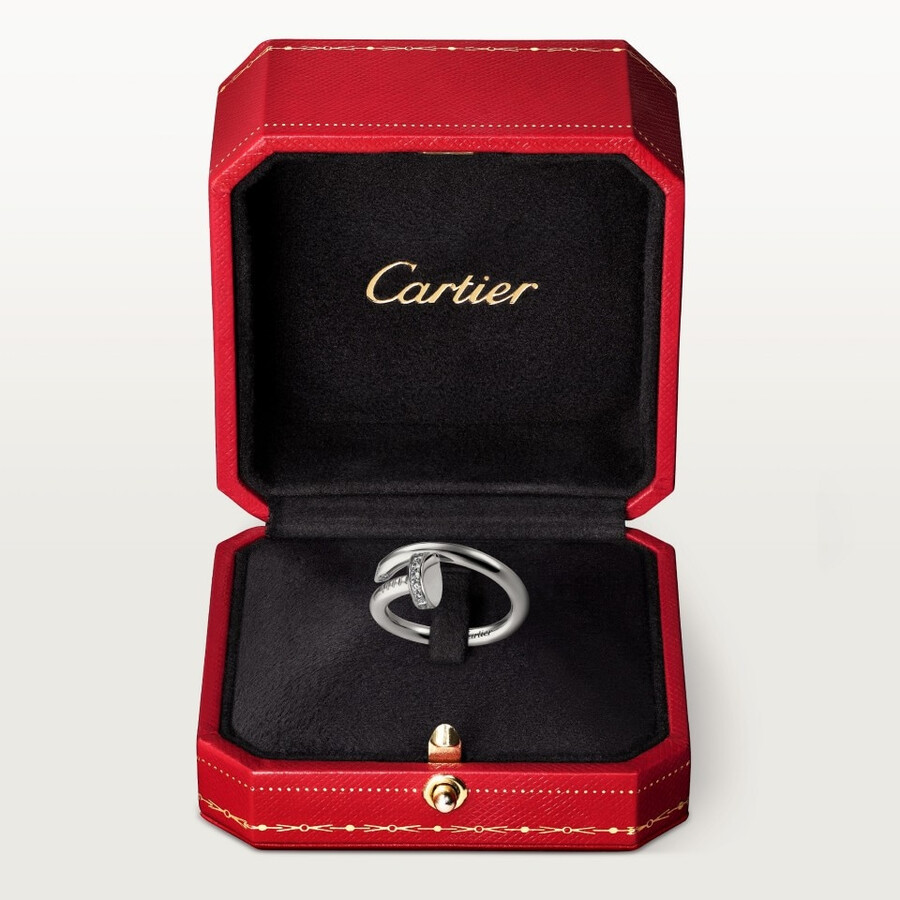 juste un clou-ring klassisches modell diamanten