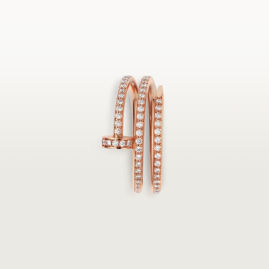 juste un clou-ring doppelt halb gepflastert